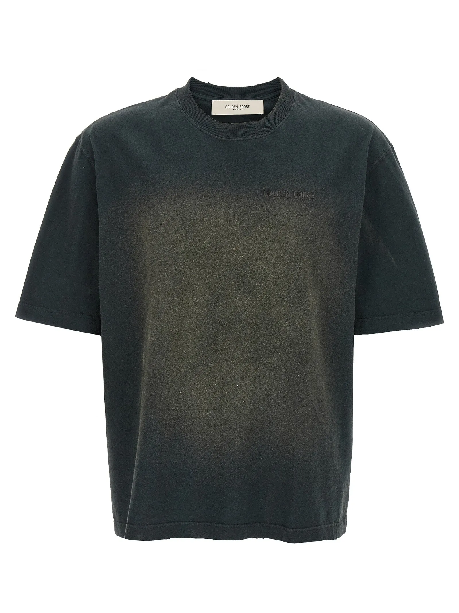 Used Dyed Cotton T-Shirt Black sold by Wanan Luxury