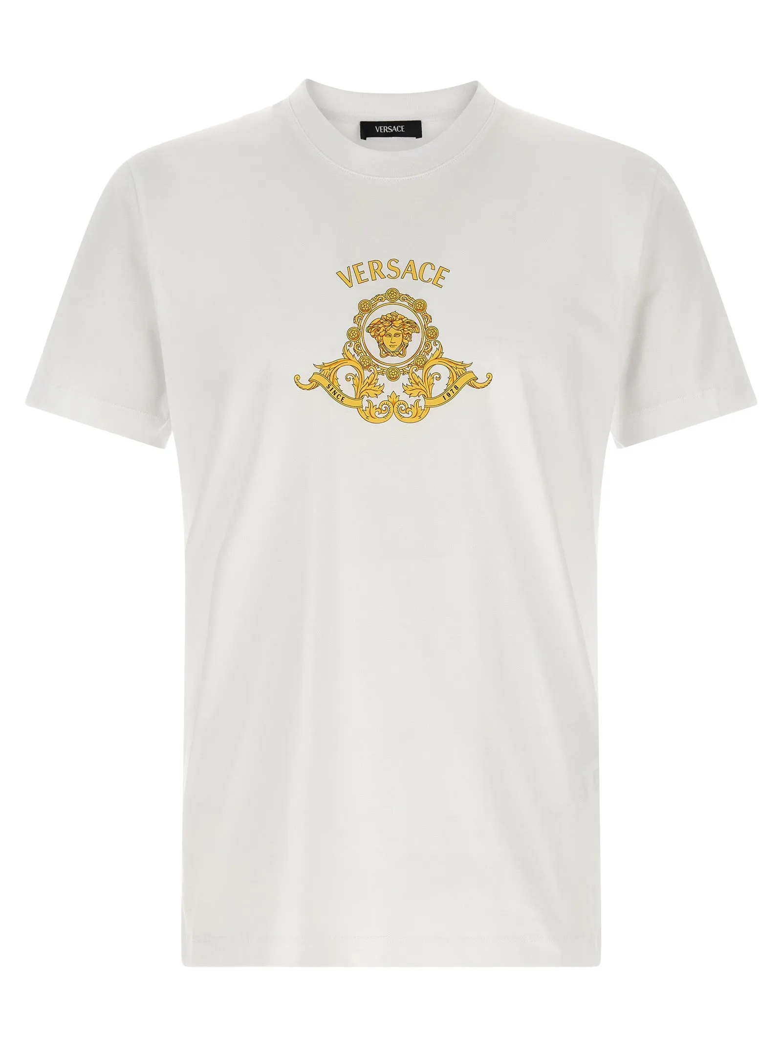 Hall Of Heroes Crest T-Shirt White sold by Wanan Luxury