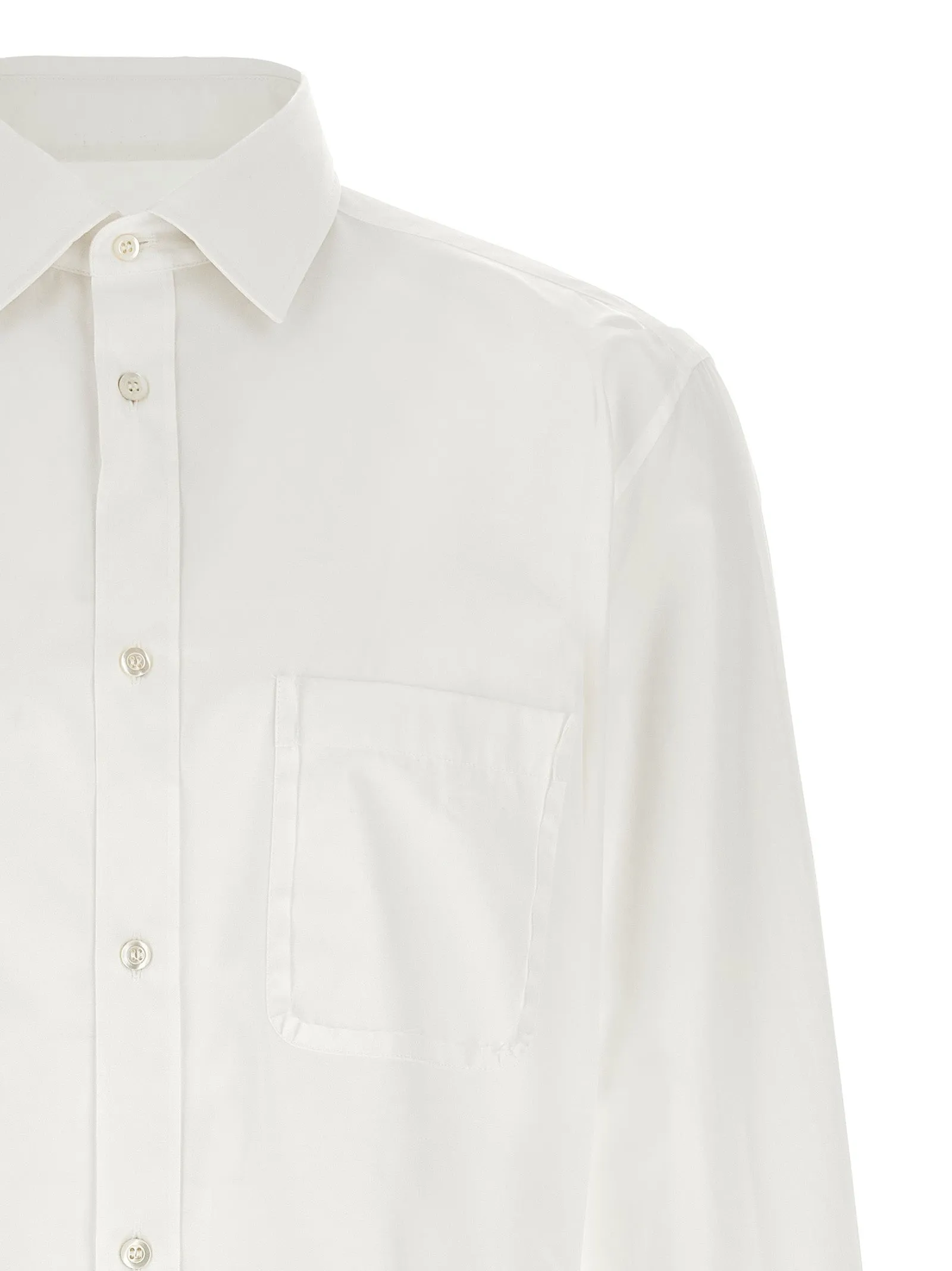 Pocket Shirt Shirt And Blouse White sold by Wanan Luxury product image thumbnail 3