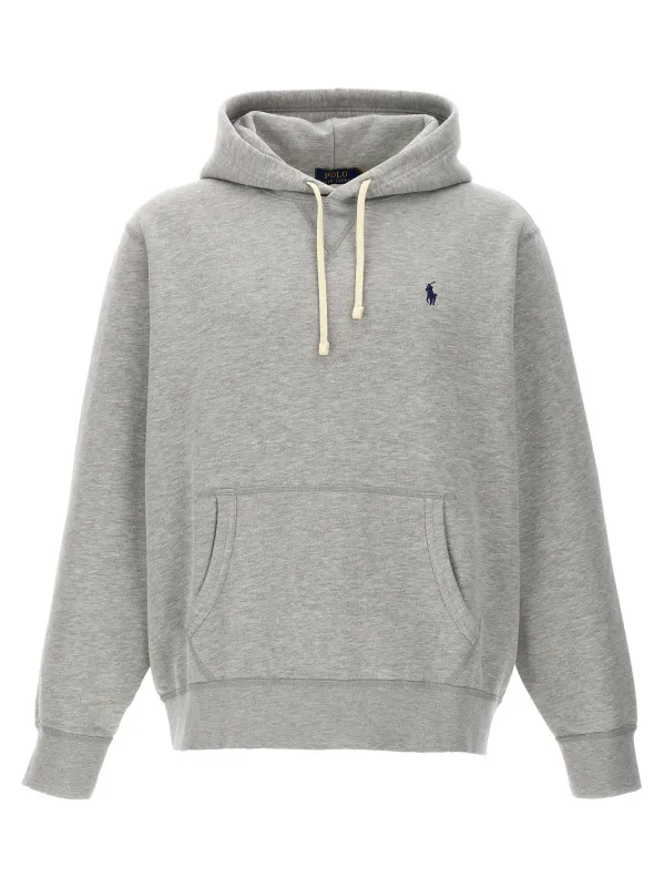 Logo Hoodie Sweatshirt Gray sold by Wanan Luxury