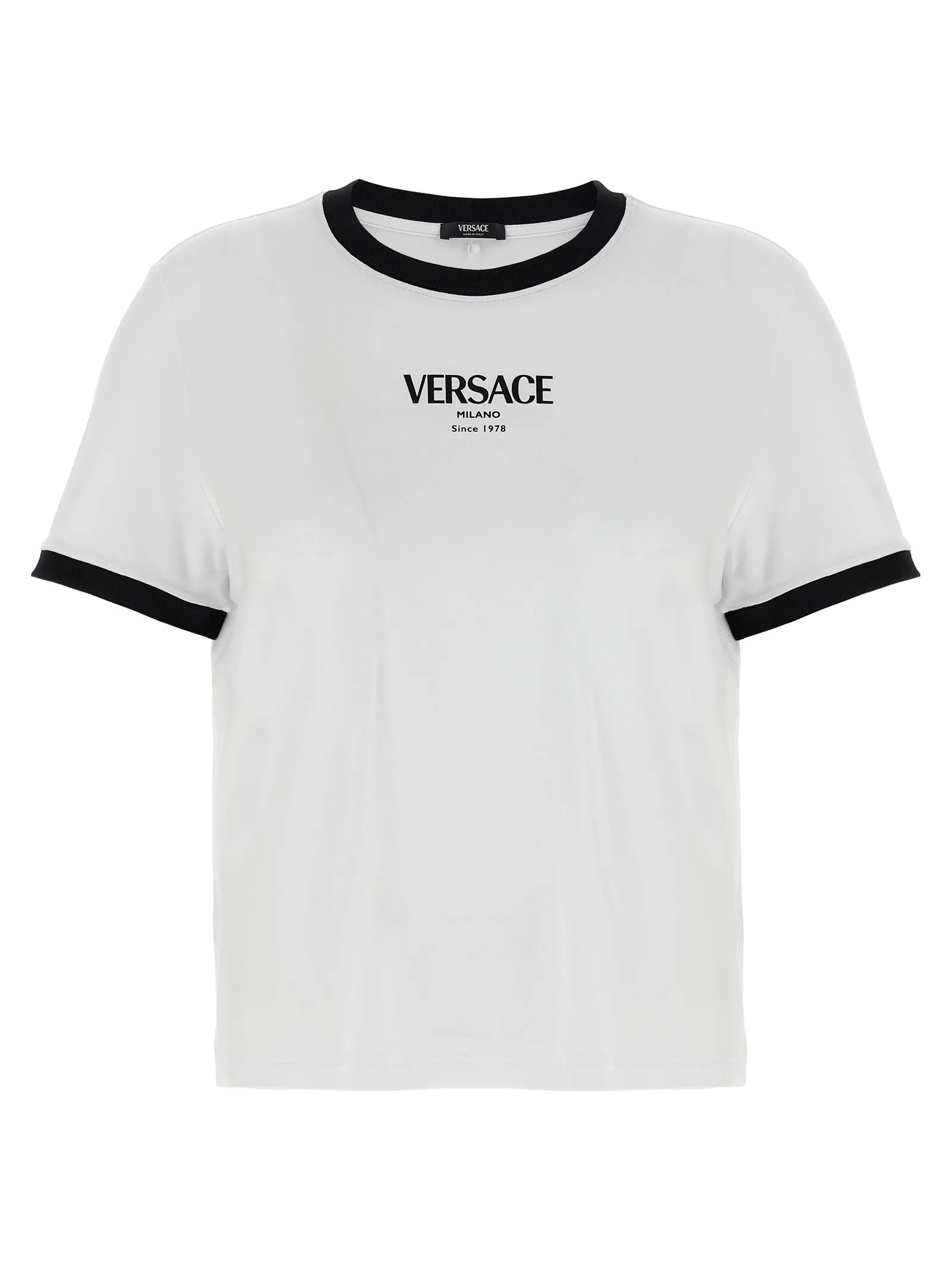 Logo T-Shirt White/Black sold by Wanan Luxury