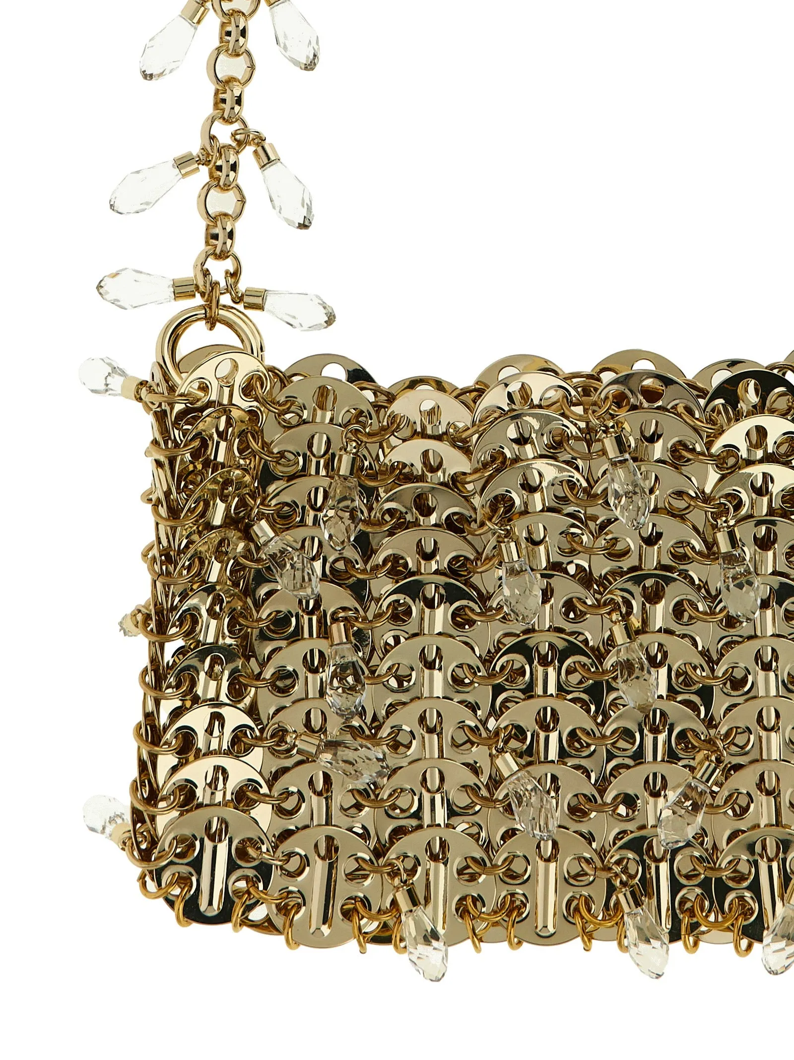1969 Nano Crystal Shoulder Bags Gold sold by Wanan Luxury product image thumbnail 3