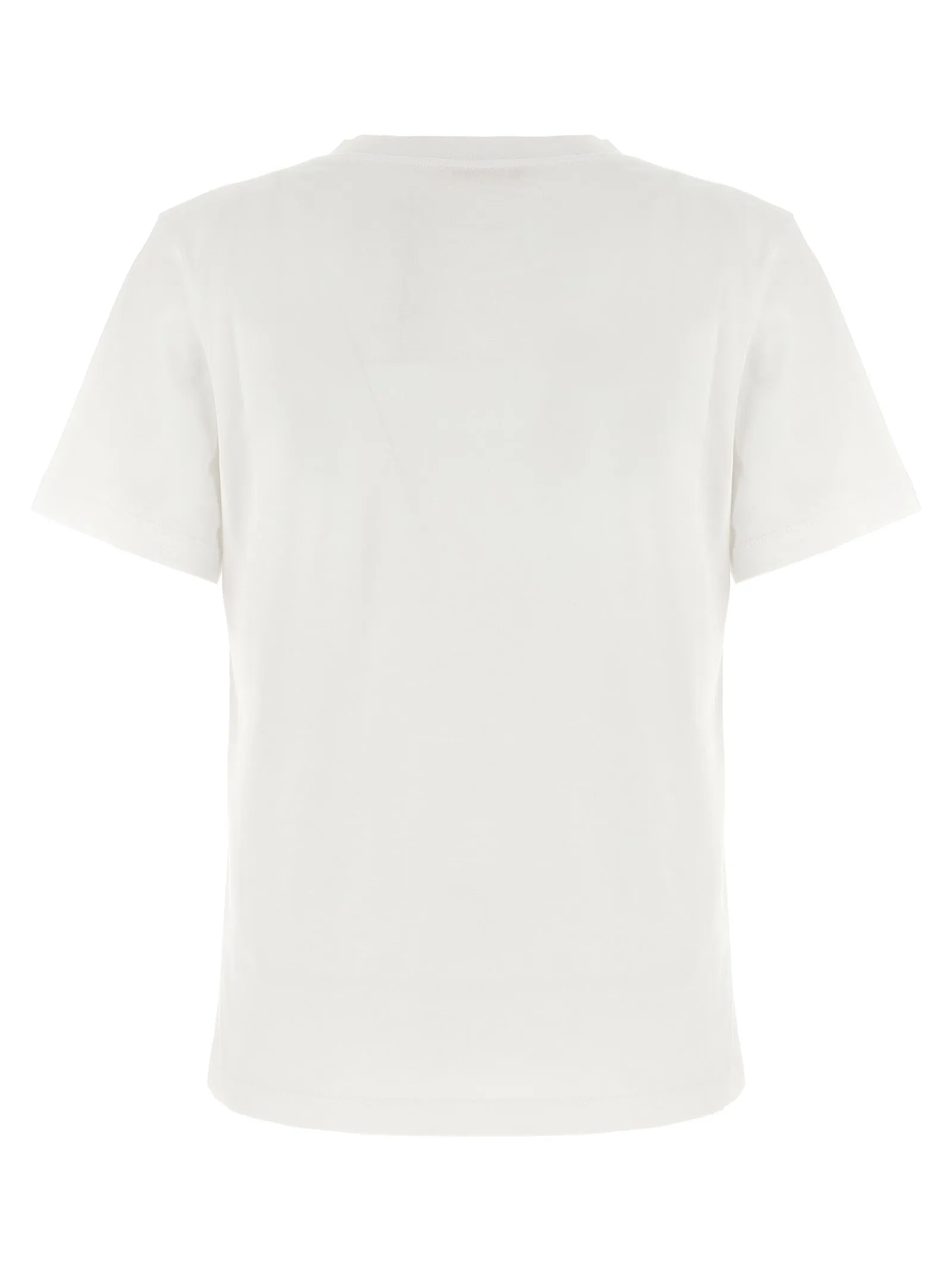 Flocked Logo T-Shirt White sold by Wanan Luxury product image thumbnail 2