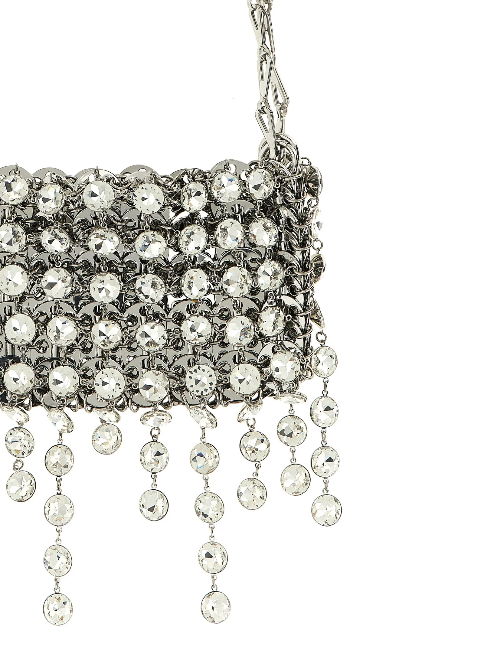 1969 Strass Nano Shoulder Bags Silver sold by Wanan Luxury product image thumbnail 3