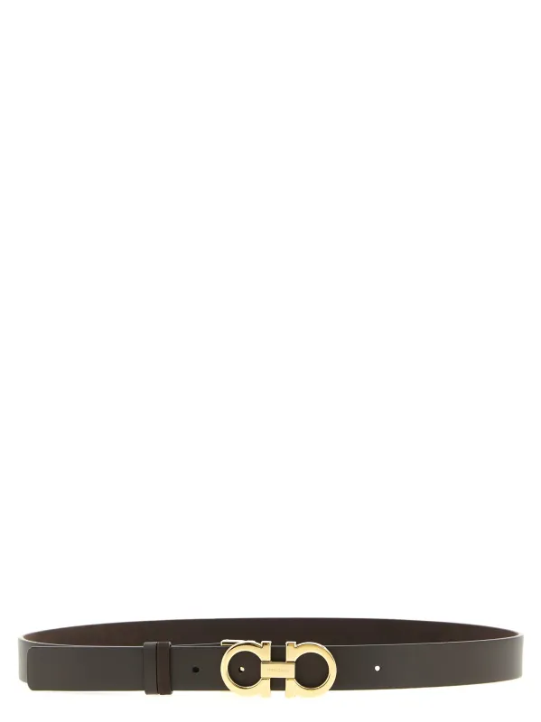 Gancini Belts Brown sold by Wanan Luxury