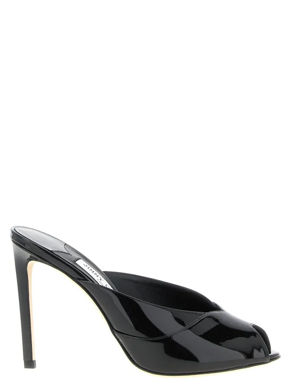 Mule 'Brigitte Sandals Black sold by Wanan Luxury