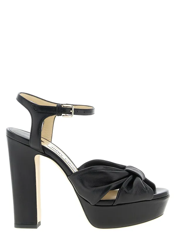 Heloise Sandals Black sold by Wanan Luxury