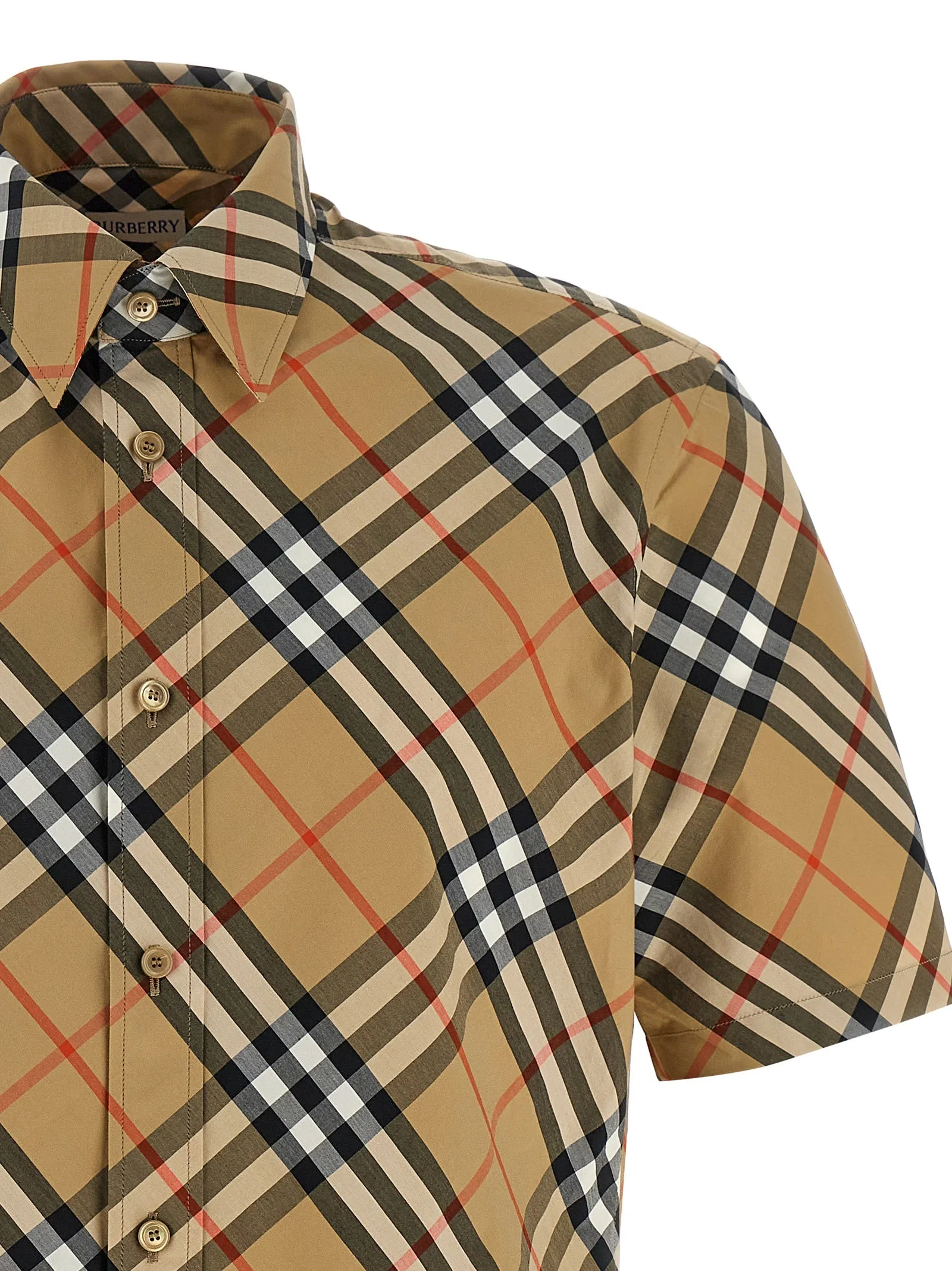 Burberry Check Shirt And Blouse Beige sold by Wanan Luxury product image thumbnail 3
