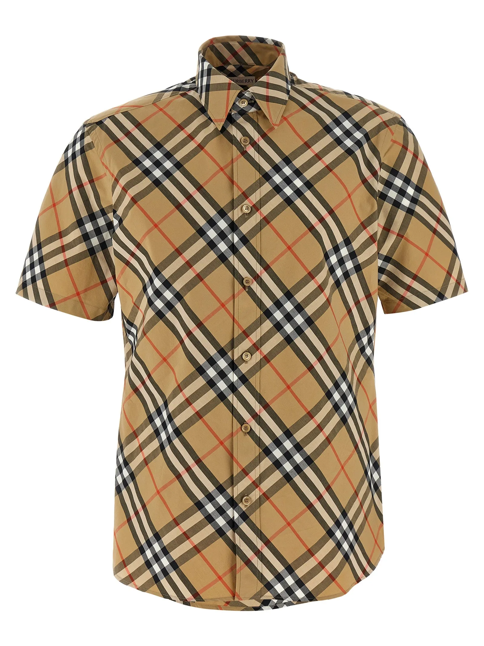 Burberry Check Shirt And Blouse Beige sold by Wanan Luxury