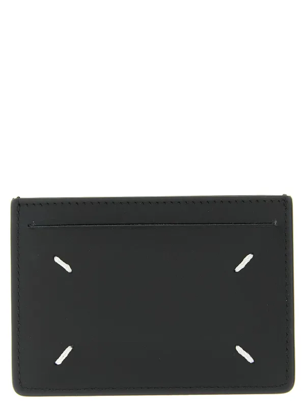 Stitching Card Holder Wallets And Card Holders Black sold by Wanan Luxury