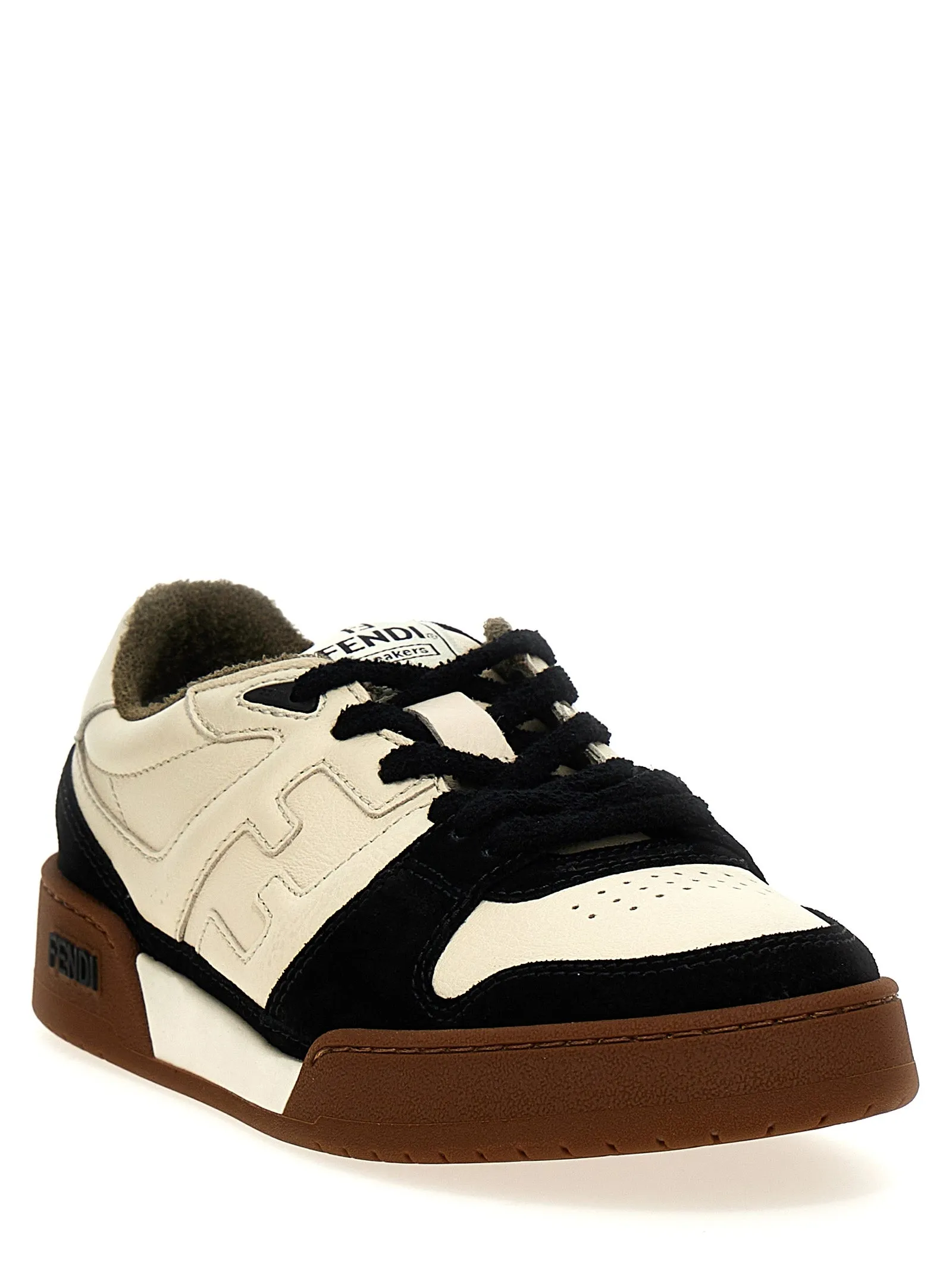 Fendi Match Sneakers White/Black sold by Wanan Luxury product image thumbnail 2