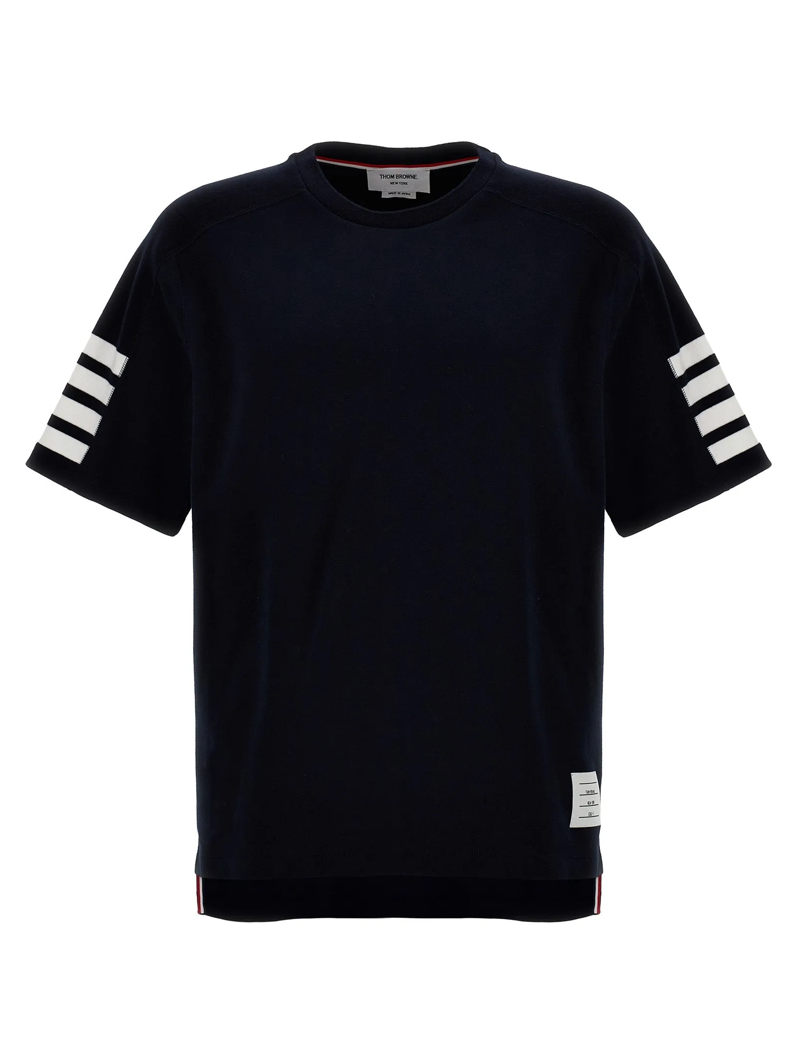 4 Bar T-Shirt Blue sold by Wanan Luxury