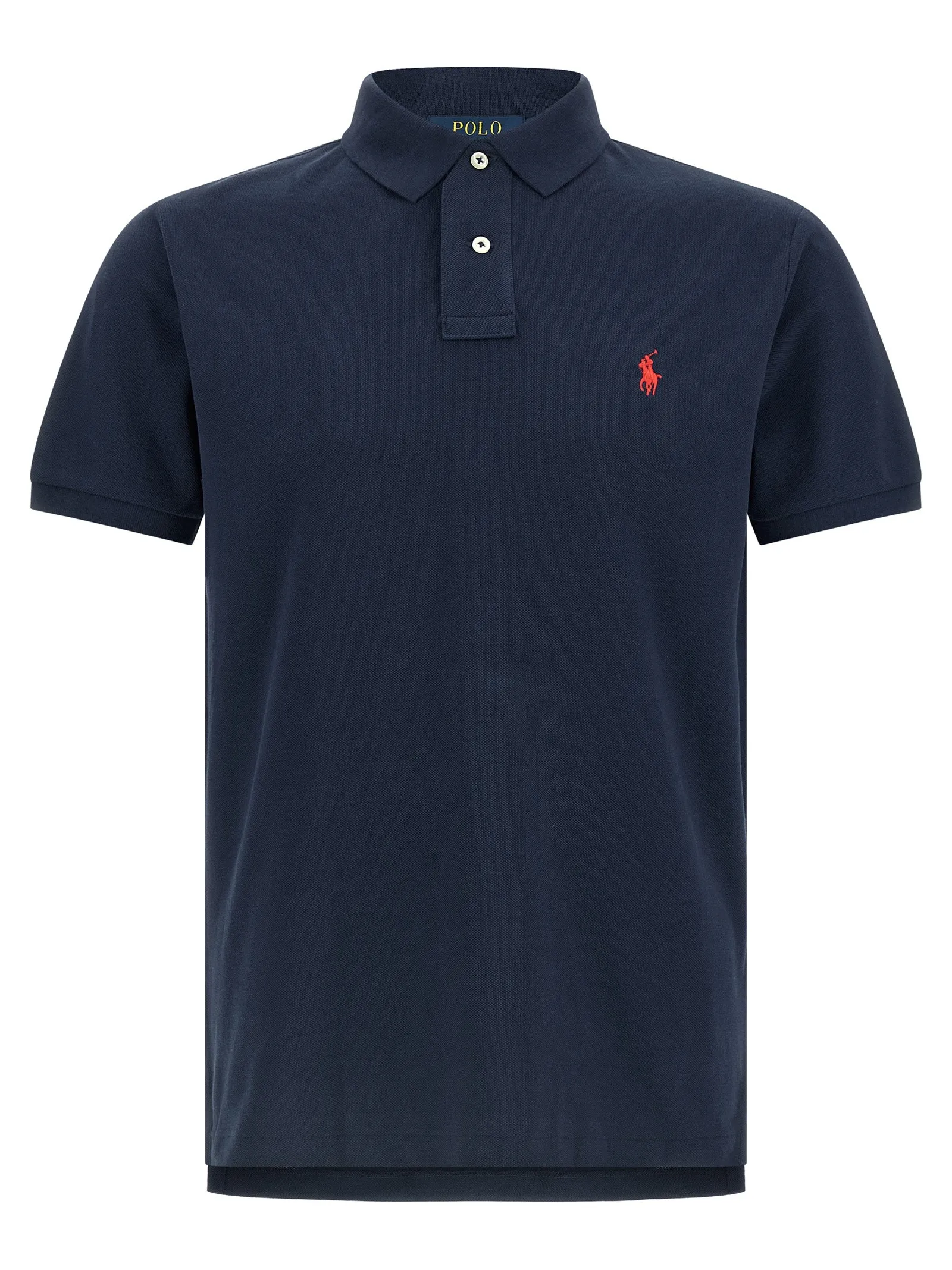 Logo Embroidery Shirt Polo Blue sold by Wanan Luxury