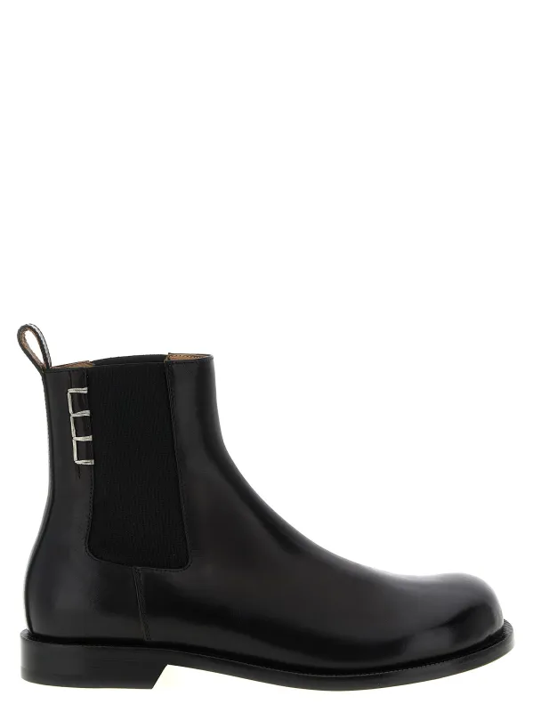 Chelsea Loafer Boots And Ankle Boots Black sold by Wanan Luxury