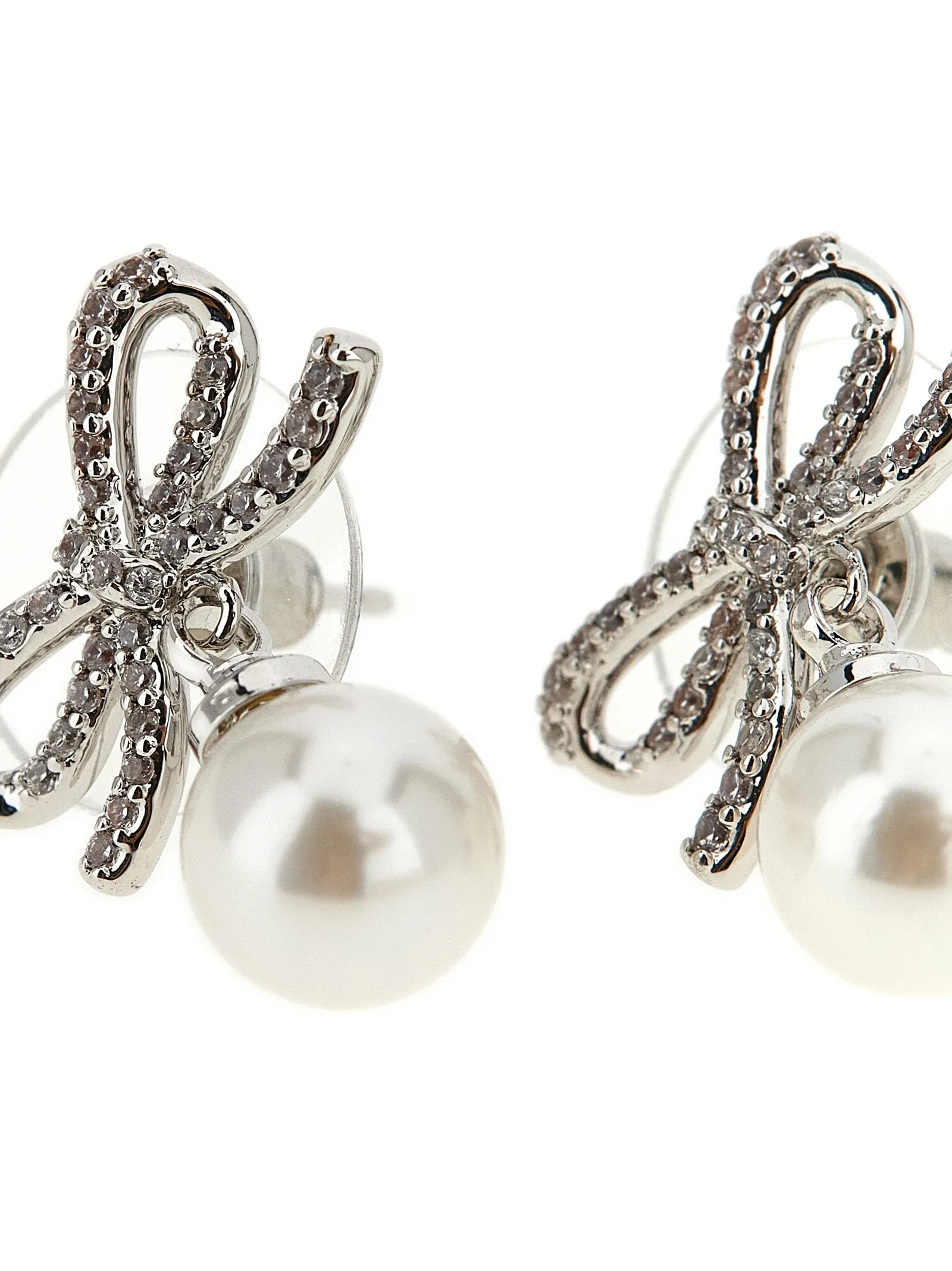 Bow Pearl Jewelry Silver sold by Wanan Luxury product image thumbnail 2