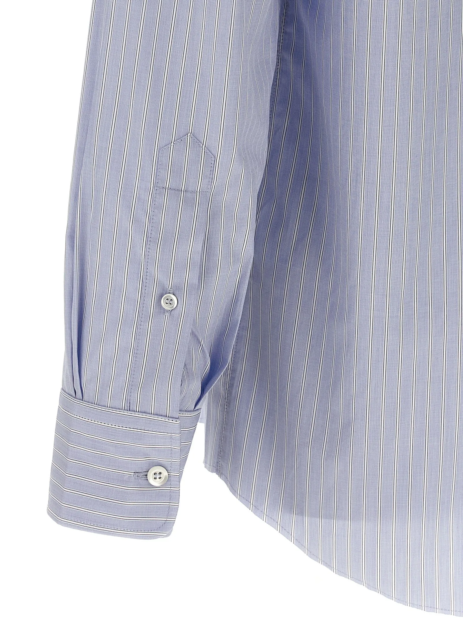 Striped Shirt Shirt And Blouse Light Blue sold by Wanan Luxury product image thumbnail 4