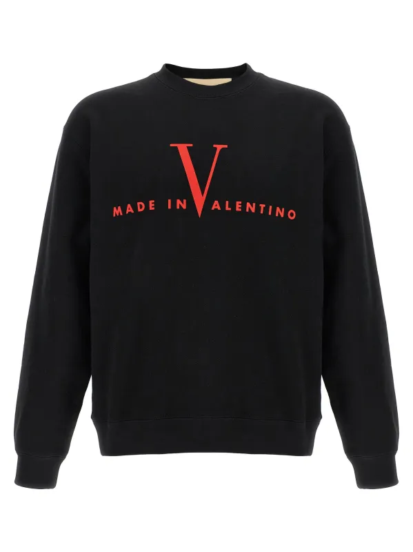 Made In Valentino Sweatshirt Black sold by Wanan Luxury