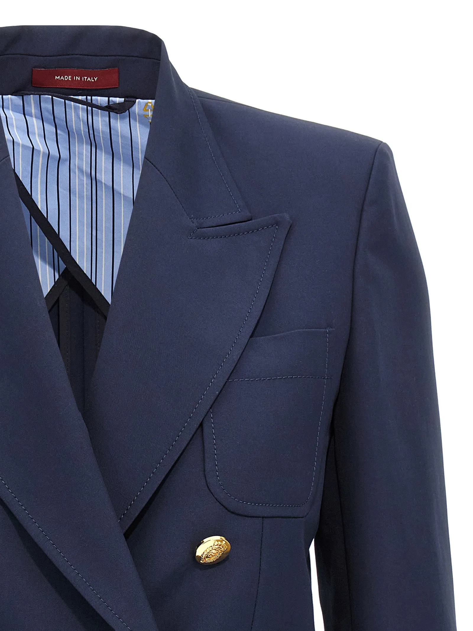 Double-Breasted Blazer Blazers Blue sold by Wanan Luxury product image thumbnail 3