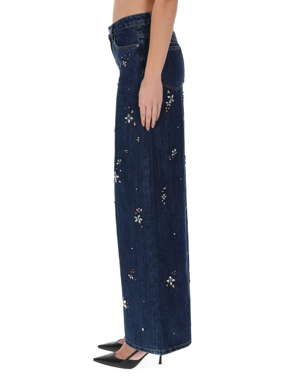 "Diamanté" Jeans sold by Wanan Luxury product image thumbnail 3