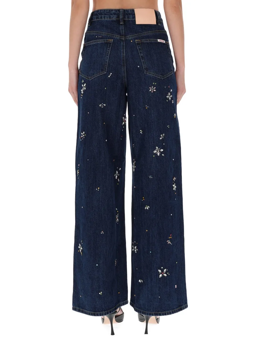 "Diamanté" Jeans sold by Wanan Luxury product image thumbnail 4