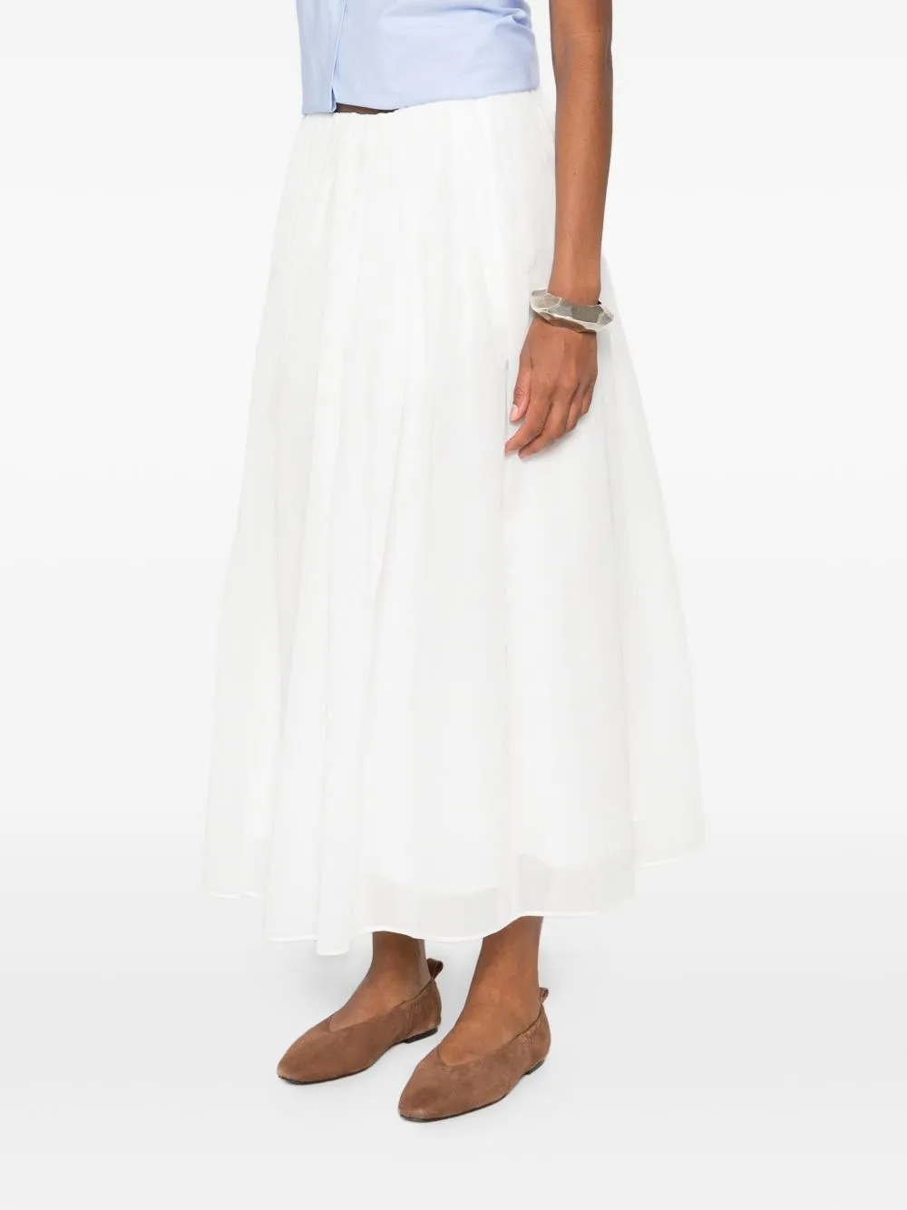 Cotton Long Skirt sold by Wanan Luxury product image thumbnail 3