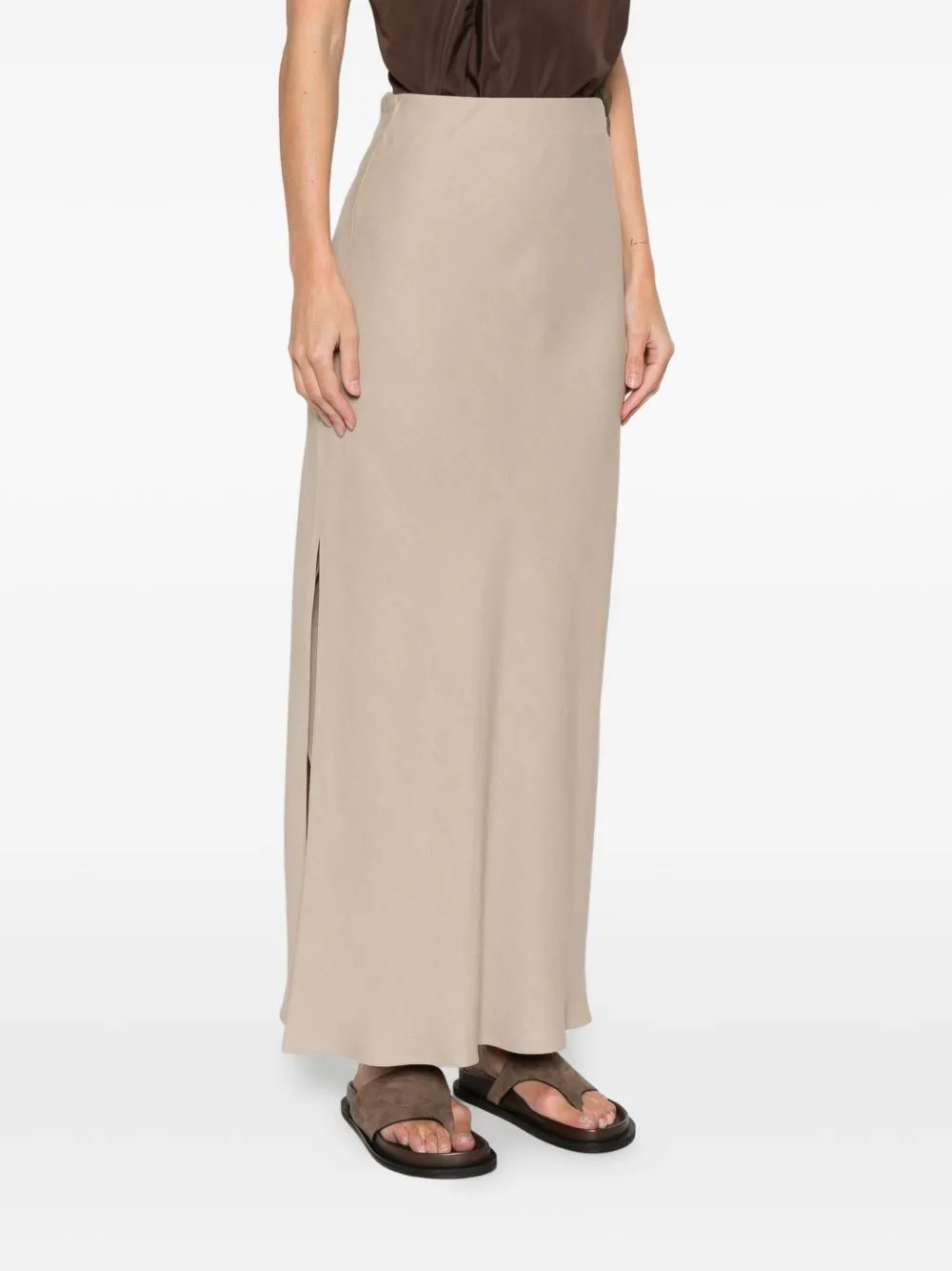 Line Blend Long Skirt sold by Wanan Luxury product image thumbnail 4