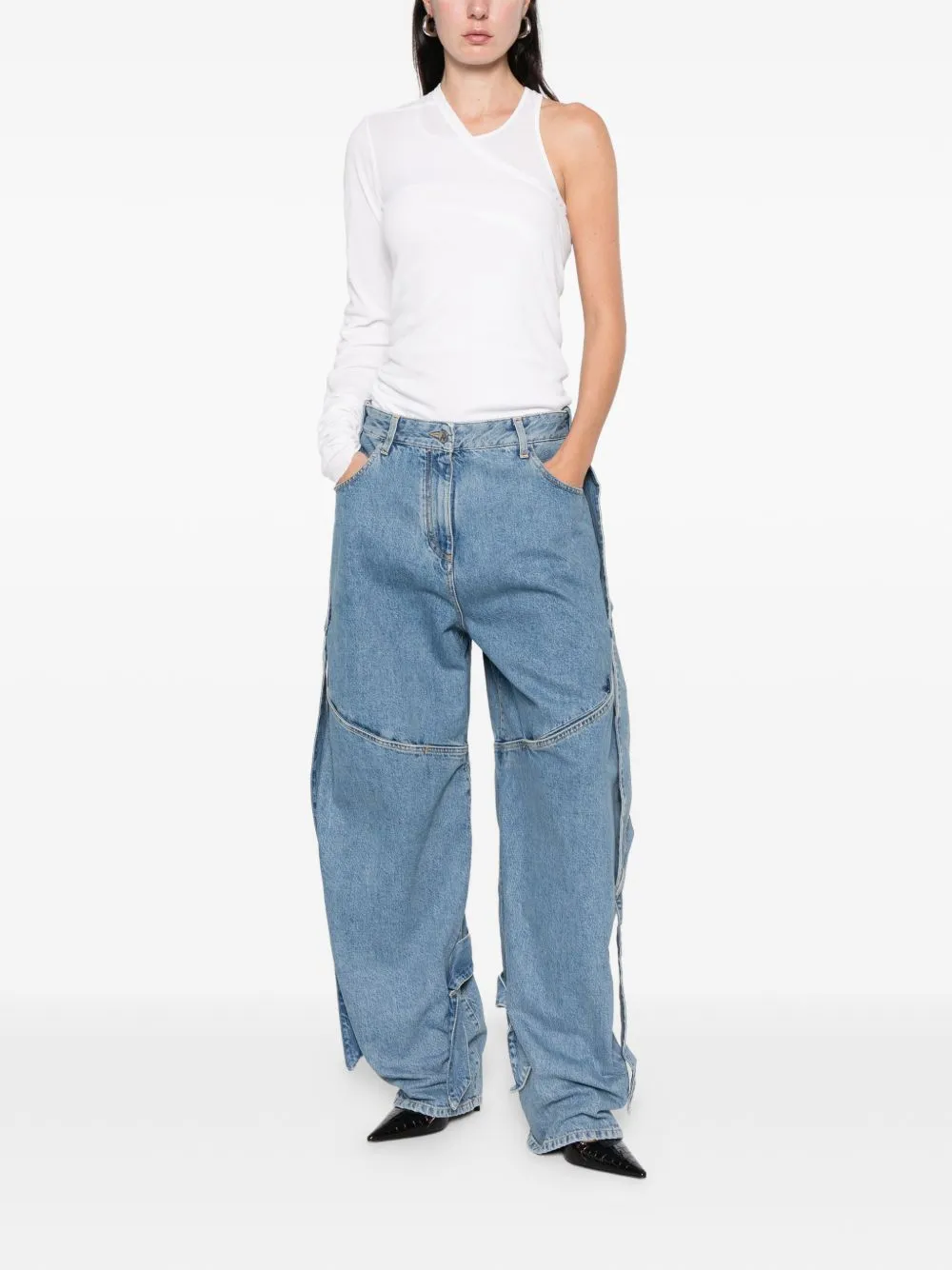 Denim Cotton Jeans sold by Wanan Luxury product image thumbnail 2