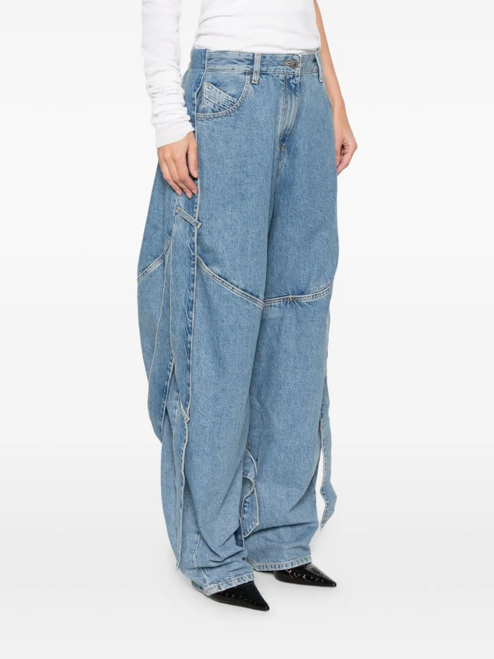 Denim Cotton Jeans sold by Wanan Luxury product image thumbnail 4