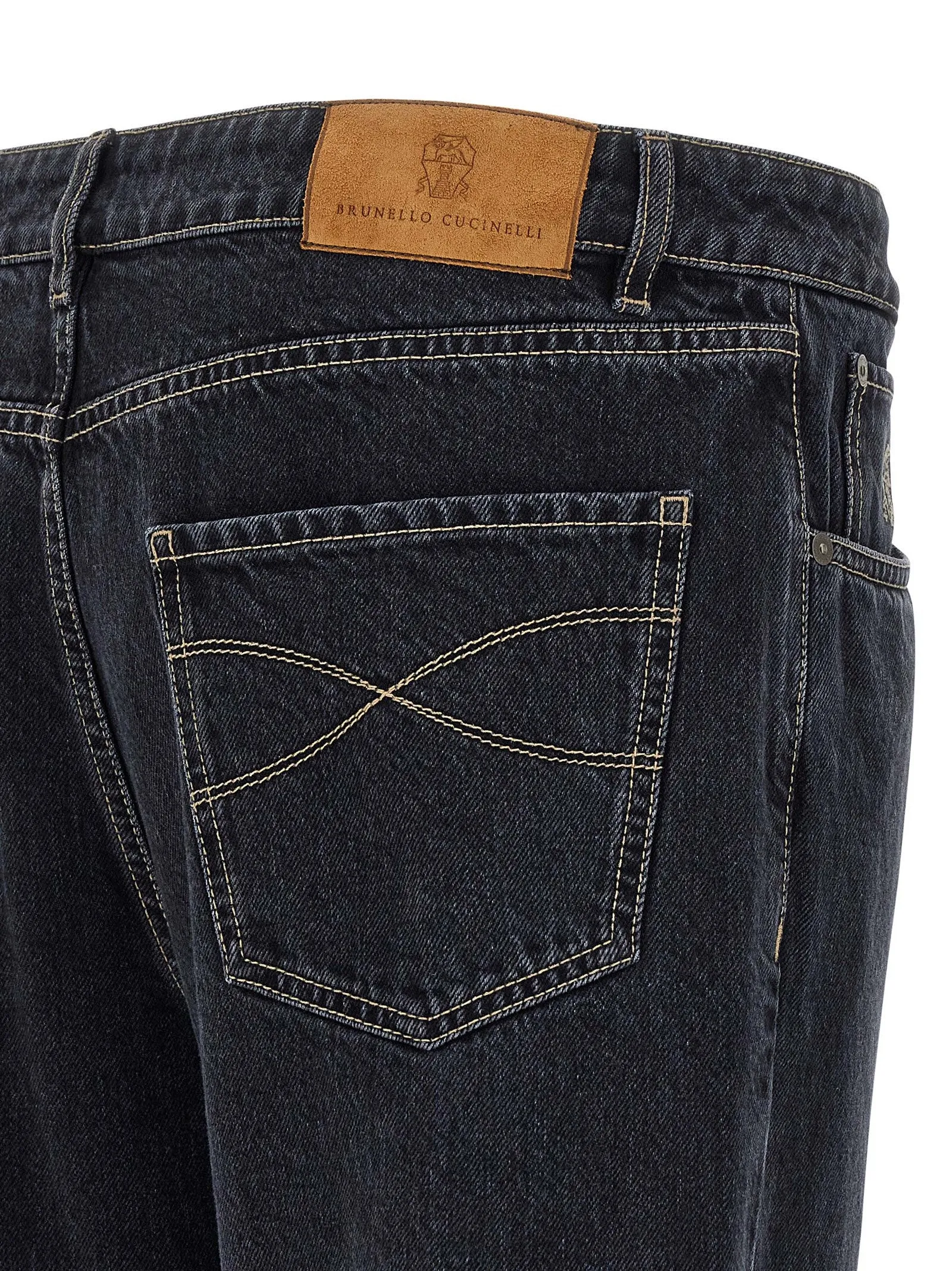 Denim Grey Jeans Gray sold by Wanan Luxury product image thumbnail 4