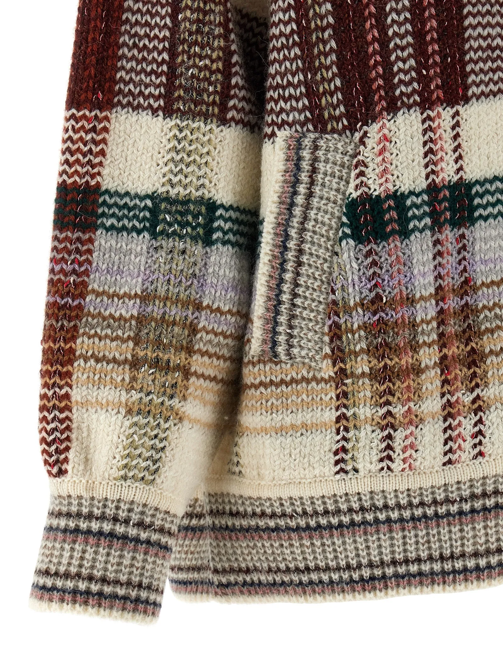 Wool Cardigan Sweaters And Cardigans Multicolor sold by Wanan Luxury product image thumbnail 4