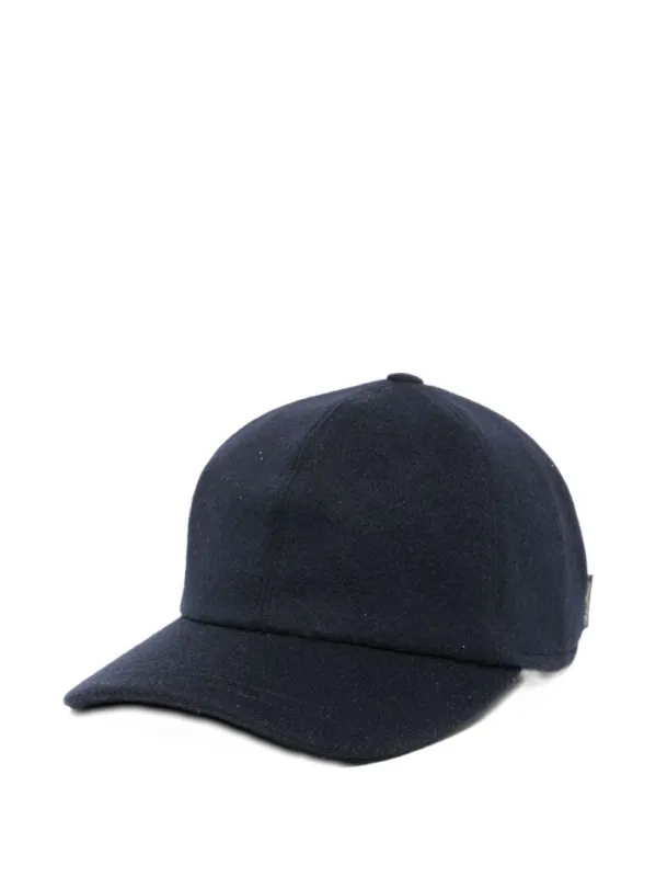 Hiker Cashmere Baseball Cap sold by Wanan Luxury