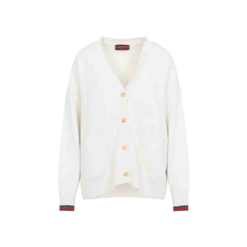 Cardigan White sold by Wanan Luxury