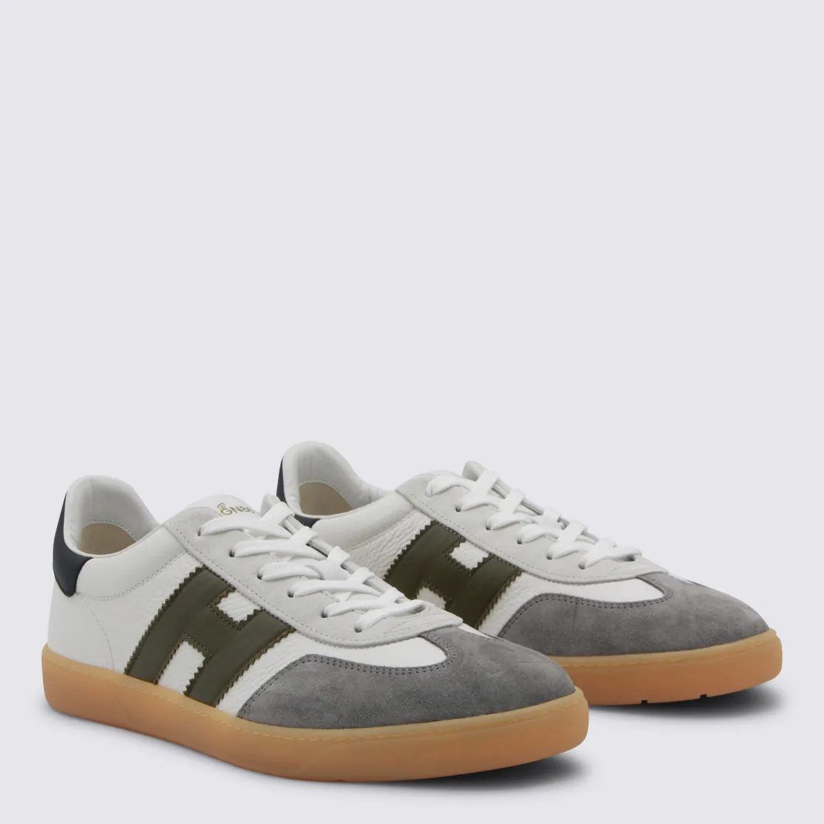 Sneakers Bianco-Oliva-Navy sold by Wanan Luxury product image thumbnail 2