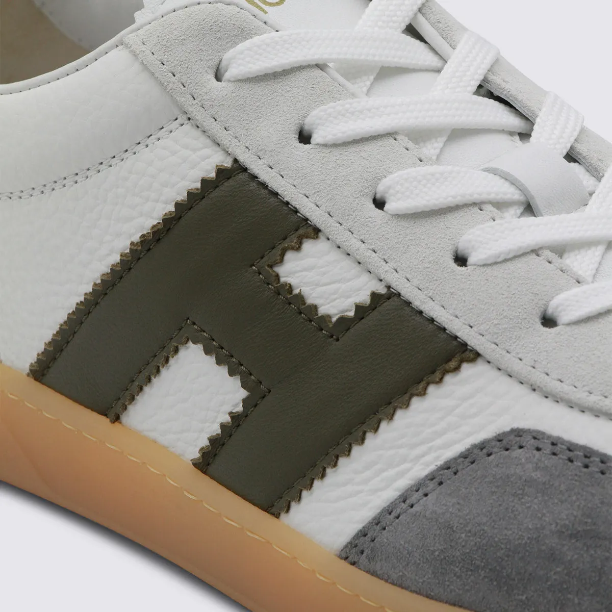 Sneakers Bianco-Oliva-Navy sold by Wanan Luxury product image thumbnail 4