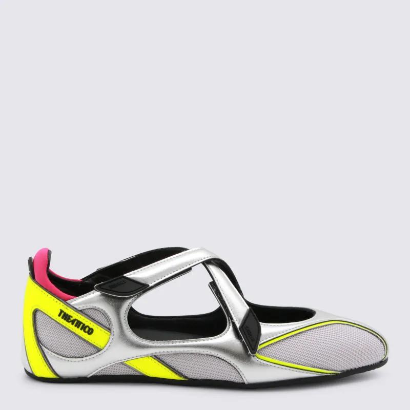 Sneakers Silver/Fluo made by The Attico