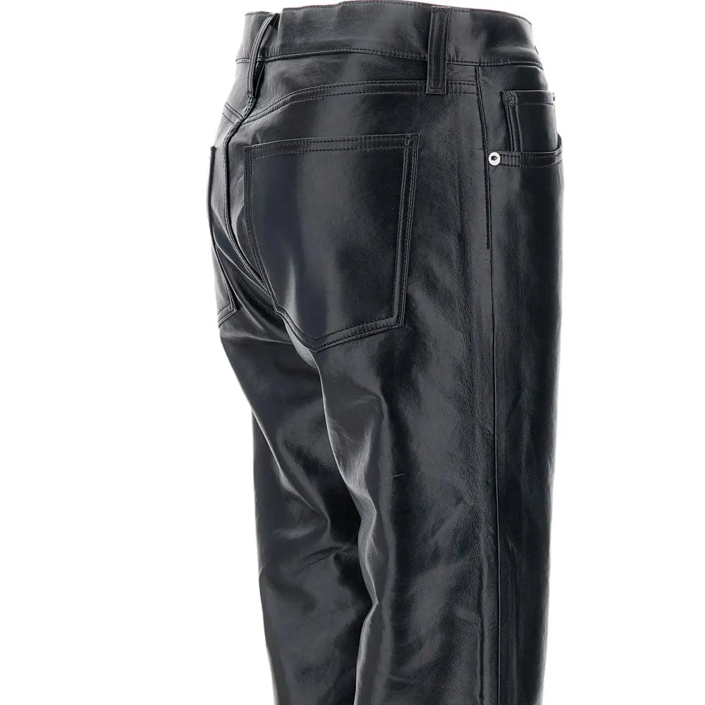 Leather Pants Black sold by Wanan Luxury product image thumbnail 2