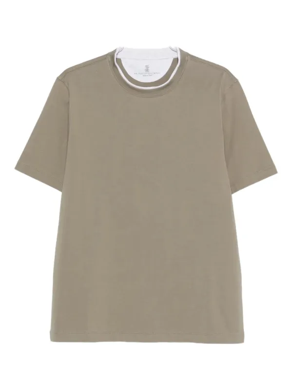 Crew-Neck T-Shirt sold by Wanan Luxury