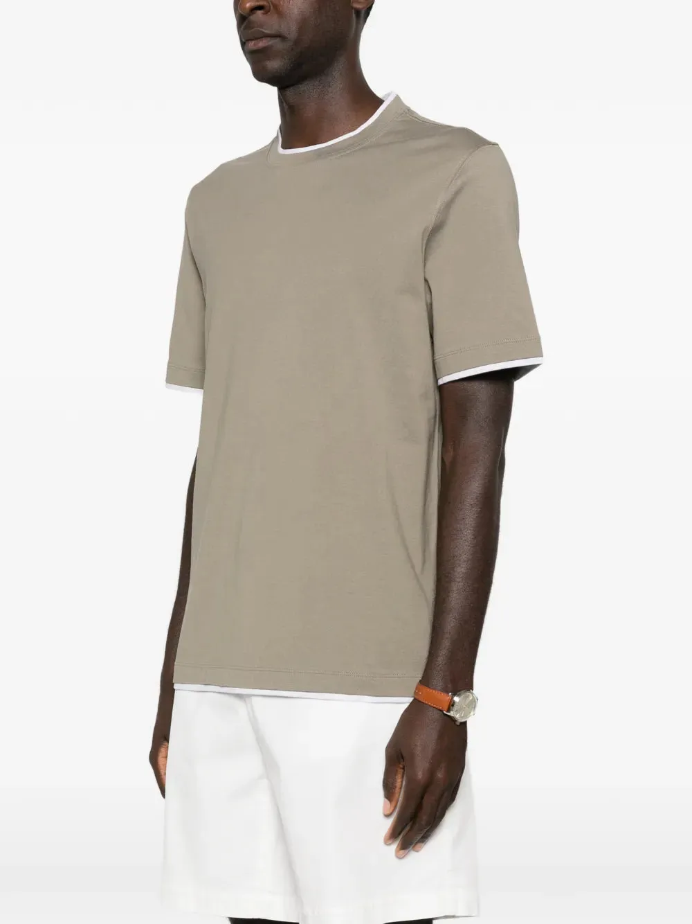 Crew-Neck T-Shirt sold by Wanan Luxury product image thumbnail 3