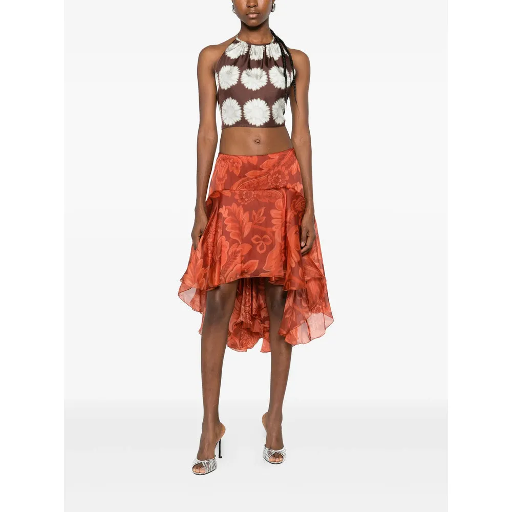 Skirts Orange sold by Wanan Luxury product image thumbnail 4