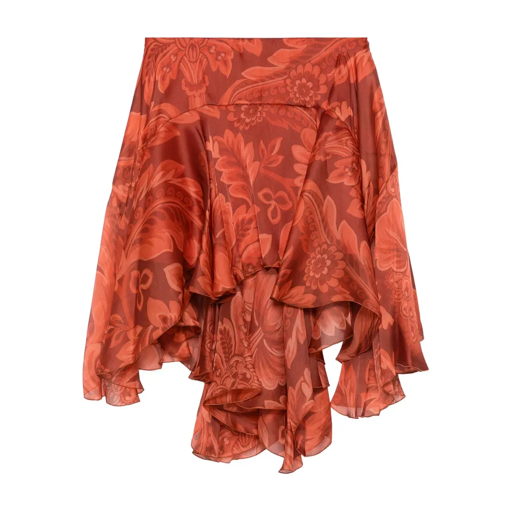 Skirts Orange sold by Wanan Luxury