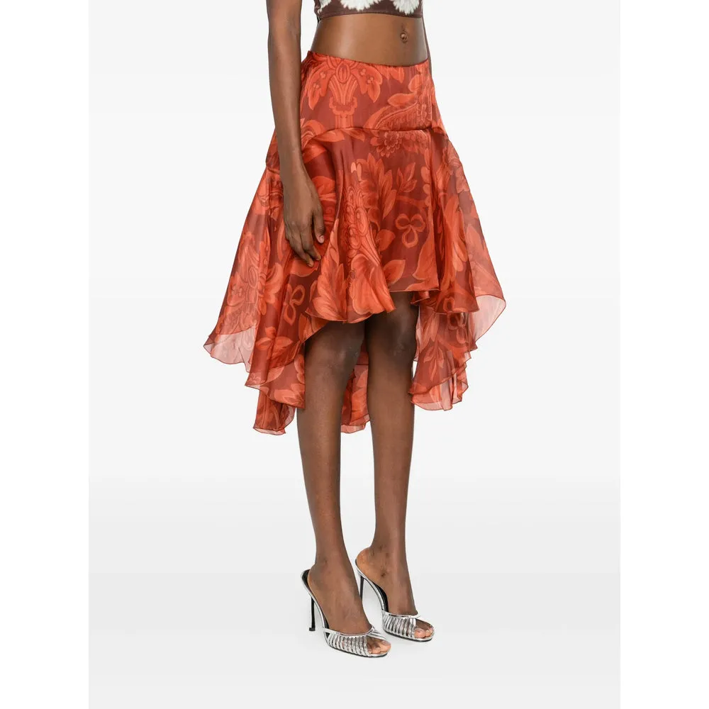 Skirts Orange sold by Wanan Luxury product image thumbnail 2