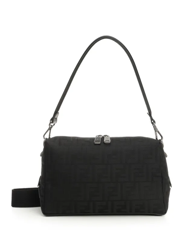 Fendi Lui Shoulder Bags Black sold by Wanan Luxury