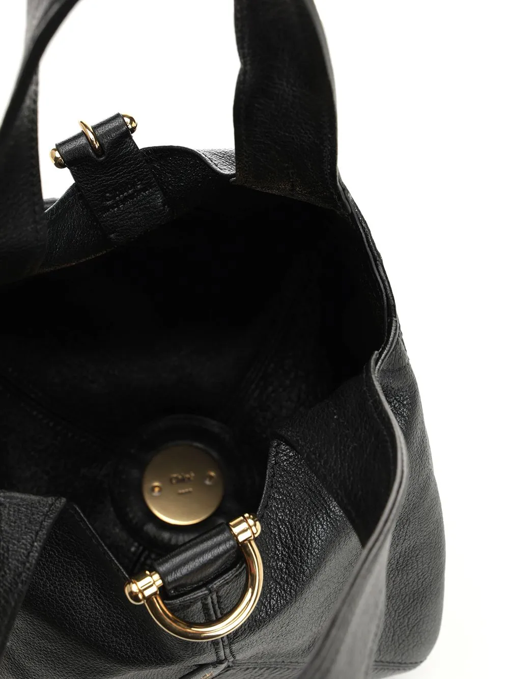 Chloé Balloon Shoulder Bags Black sold by Wanan Luxury product image thumbnail 4