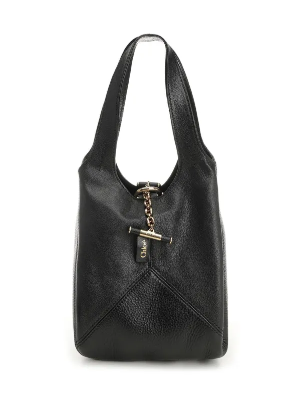 Chloé Balloon Shoulder Bags Black sold by Wanan Luxury