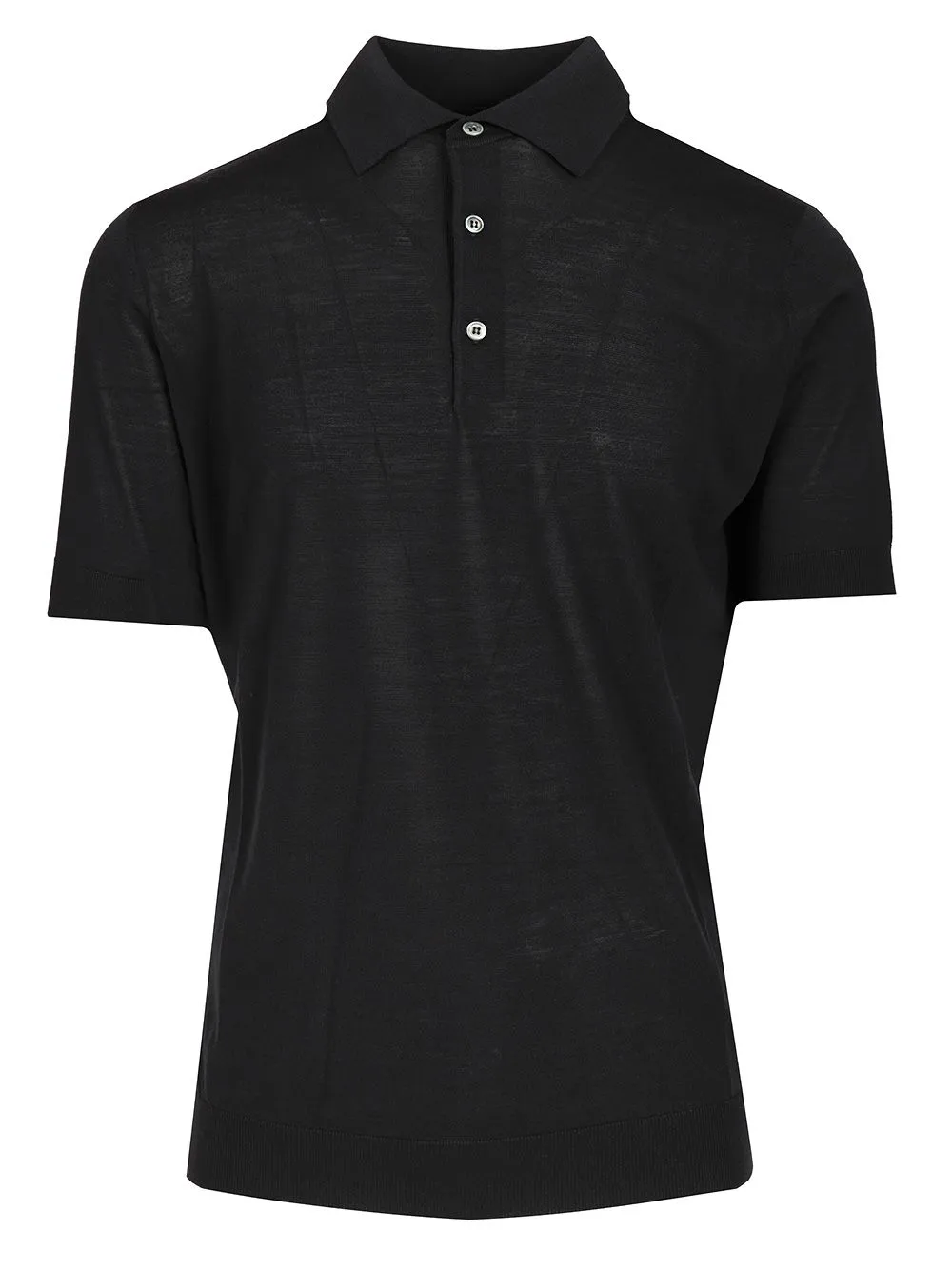 Wool Polo Shirt Blue sold by Wanan Luxury