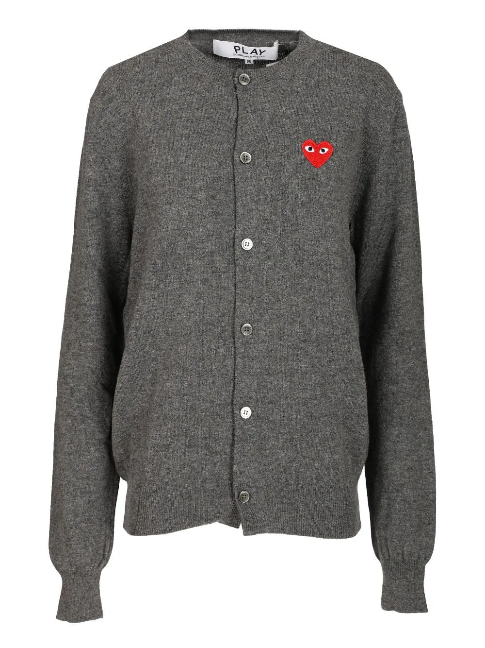 Merino Wool Cardigan Knitwear Grey sold by Wanan Luxury