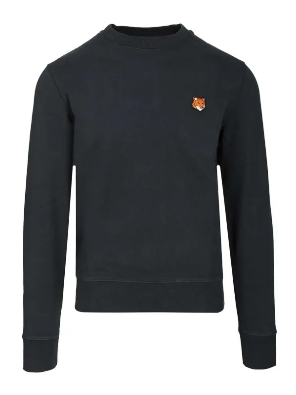 Fox Head Sweatshirts Black sold by Wanan Luxury