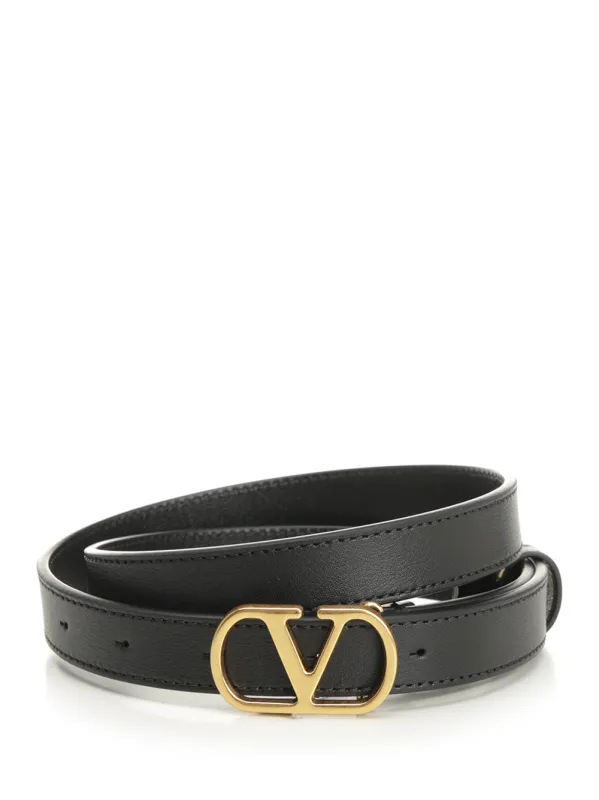 Vlogo Signature Belts Black sold by Wanan Luxury