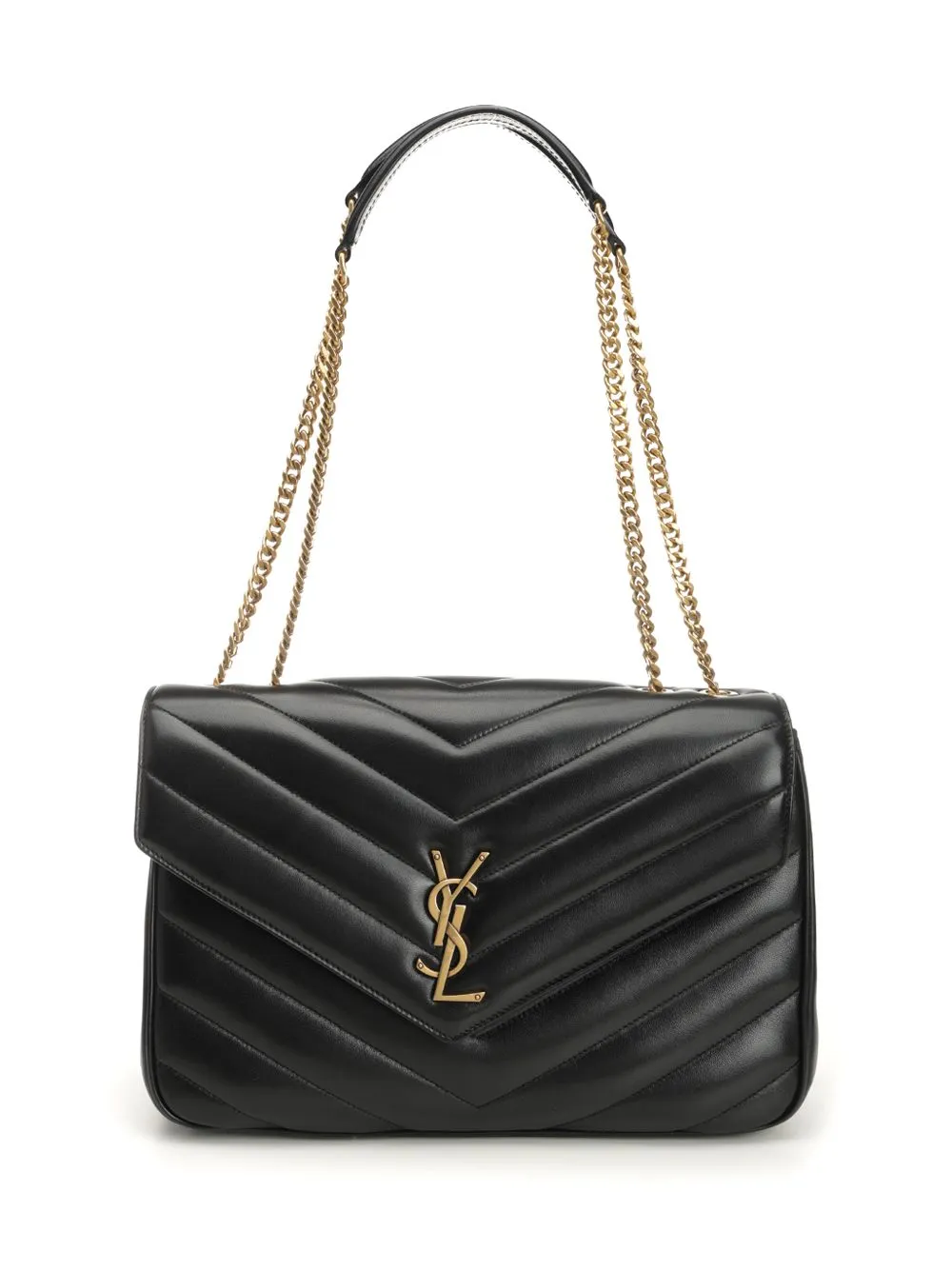 Loulou Shoulder Bags Black sold by Wanan Luxury