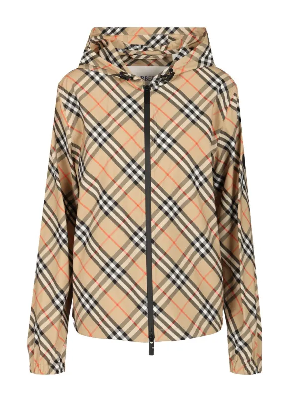 Jacket In Burberry Check Jackets Beige sold by Wanan Luxury